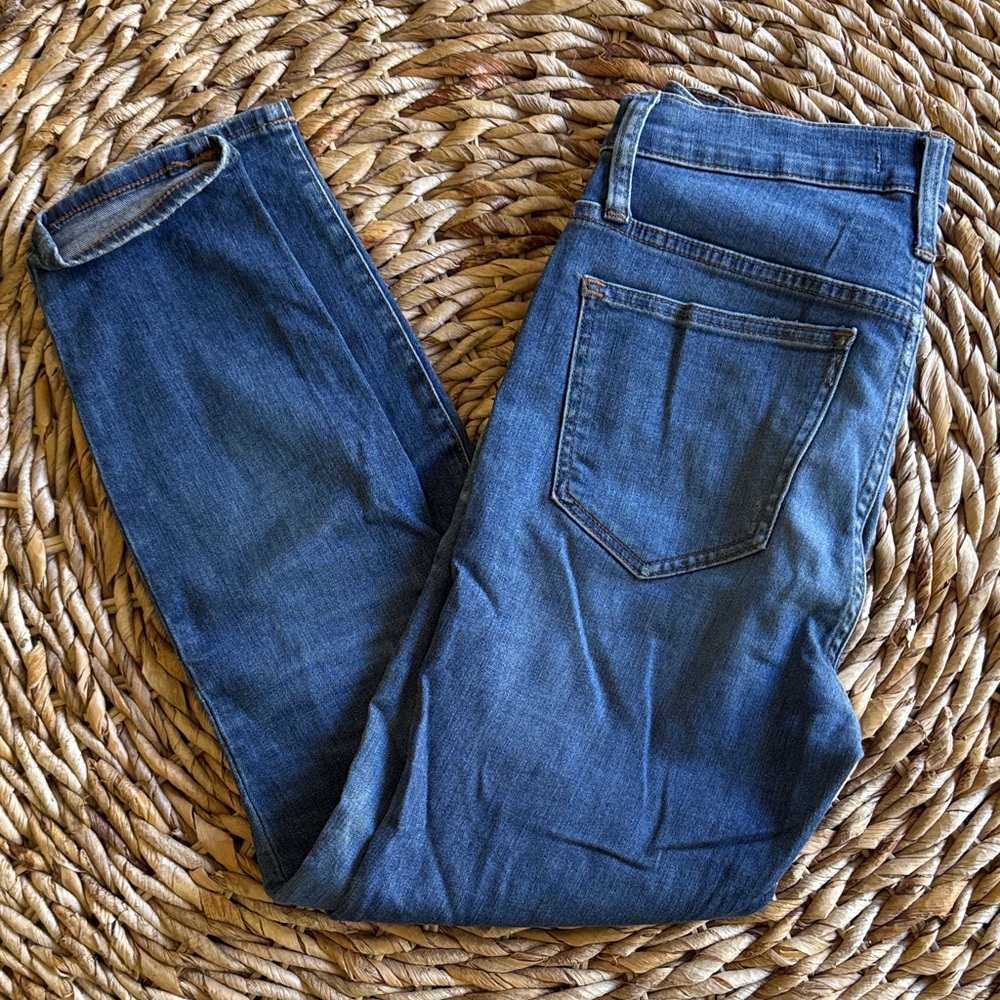 Madewell 9” High Rise Skinny Crop Denim